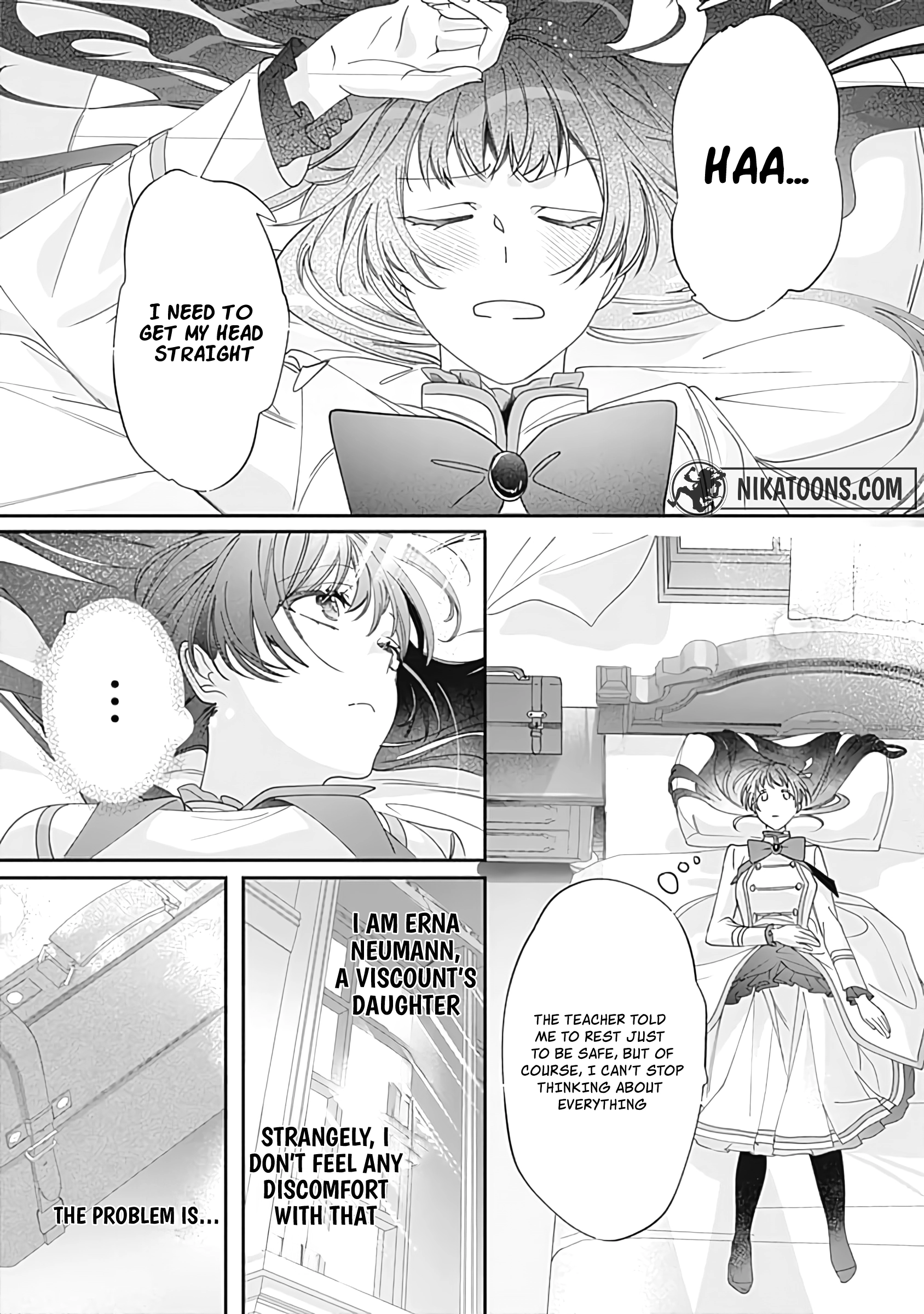 The Ordinary Noble Lady who was Reincarnated into an Unplayed Otome Game Stitches with Sacred Embroidery Thread Chapter 1 page 18