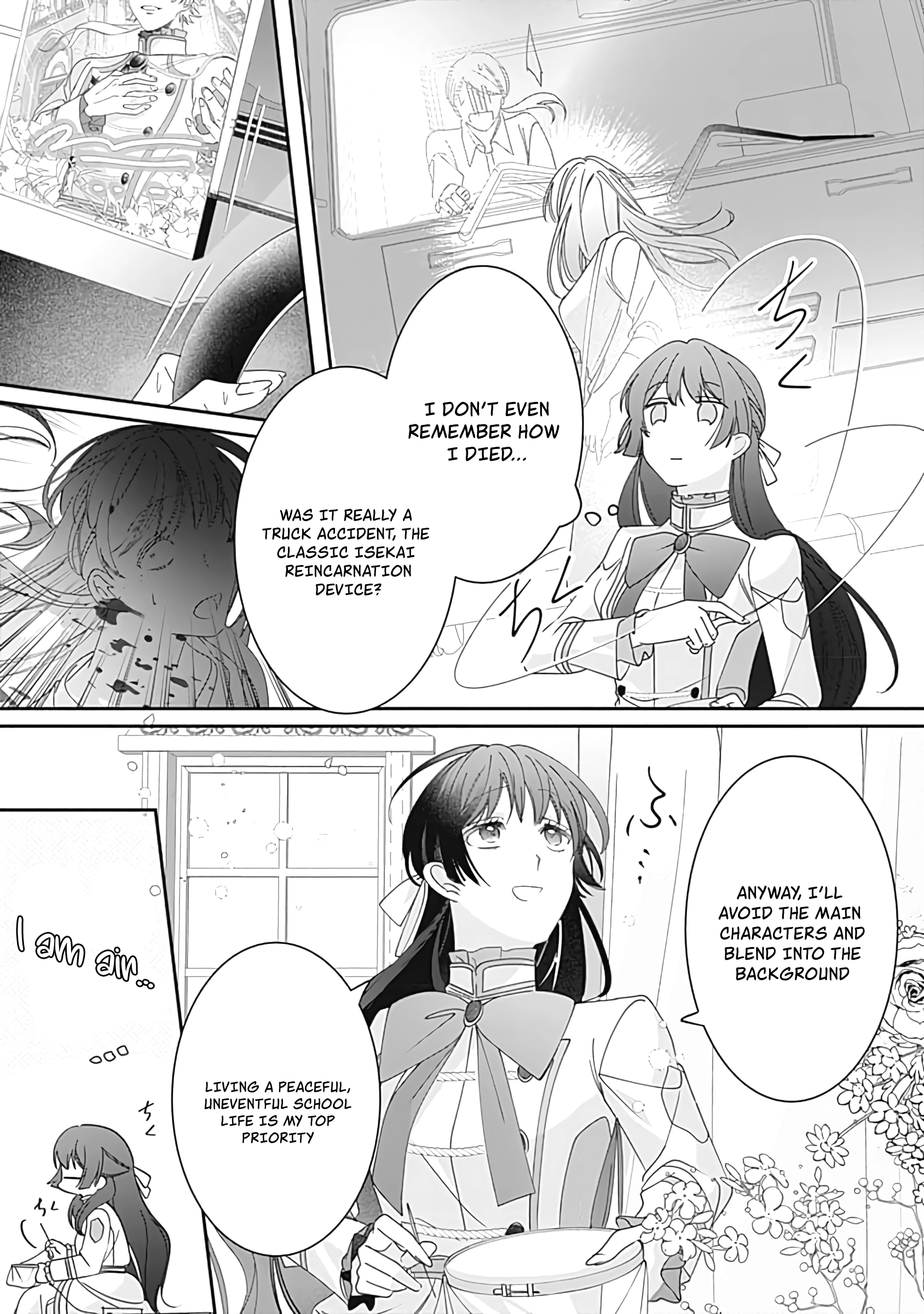The Ordinary Noble Lady who was Reincarnated into an Unplayed Otome Game Stitches with Sacred Embroidery Thread Chapter 1 page 23